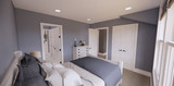 Farmhouse House Plan - Oak Marsh 93975 - Bedroom
