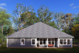 Traditional House Plan - Cedar View 34887 - Rear Exterior