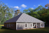 Traditional House Plan - Cedar View 34887 - Rear Exterior