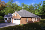 Traditional House Plan - Cedar View 34887 - Right Exterior