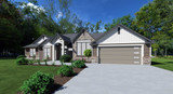 Craftsman House Plan - The Kaitlin 42790 - Front Exterior