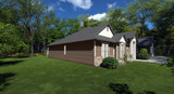 Craftsman House Plan - The Kaitlin 42790 - Left Exterior