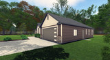 Craftsman House Plan - The Kaitlin 42790 - Right Exterior
