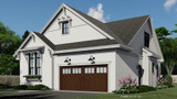 Farmhouse House Plan - Breezy Pointe 87783 - Front Exterior