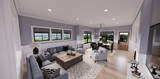 Farmhouse House Plan - Breezy Pointe 87783 - Great Room