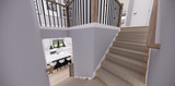 Farmhouse House Plan - Breezy Pointe 87783 - Staircase