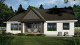 Ranch House Plan - Hyacinth 42901 - Rear Exterior