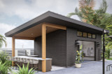 Modern House Plan - Marshall 86892 - Left Exterior