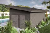 Modern House Plan - Marshall 86892 - Right Exterior