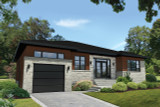Modern House Plan - 28404 - Front Exterior