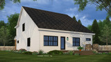 Farmhouse House Plan - Hagwood 18248 - Rear Exterior