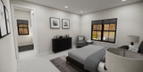 Farmhouse House Plan - Hagwood 18248 - Master Bedroom