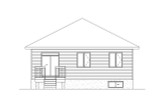 Secondary Image - Modern House Plan - 31251 - Rear Exterior