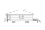Modern House Plan - 78023 - Right Exterior