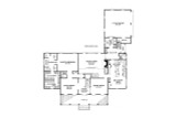Southern House Plan - Bayou Teche 32147 - 1st Floor Plan