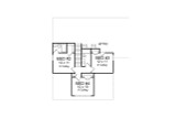 Secondary Image - Craftsman House Plan - Florence 56313 - 2nd Floor Plan