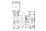 Southern House Plan - Lafayette 35716 - 1st Floor Plan