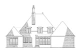 Southern House Plan - Lafayette 35716 - Rear Exterior