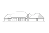 European House Plan - Winslow Manor 36862 - Rear Exterior
