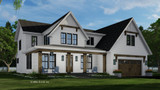 Farmhouse House Plan - Shorewood 35256 - Front Exterior