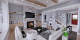 Farmhouse House Plan - Shorewood 35256 - Great Room