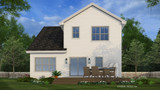 Farmhouse House Plan - White Pines 50546 - Rear Exterior