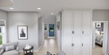 Farmhouse House Plan - White Pines 50546 - Entrance