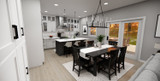 Farmhouse House Plan - White Pines 50546 - Dining Room
