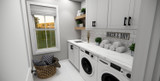 Farmhouse House Plan - White Pines 50546 - Utility Room