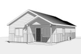 Cottage House Plan - Juniper One 27733 - Front Exterior