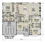 Farmhouse House Plan - Thornwood 86628 - 1st Floor Plan