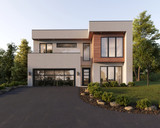 Modern House Plan - 58816 - Front Exterior