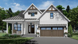Farmhouse House Plan - Pinecrest 83051 - Front Exterior