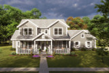 Cottage House Plan - Easton 11037 - Front Exterior