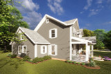 Cottage House Plan - Easton 11037 - Left Exterior