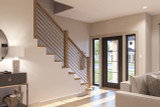 Traditional House Plan - Thrasher 30877 - Entrance