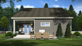Bungalow House Plan - Daisy 98249 - Rear Exterior