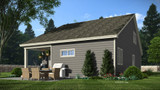 Bungalow House Plan - Daisy 98249 - Rear Exterior