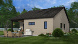 Modern House Plan - Hudson 28865 - Rear Exterior