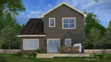 Craftsman House Plan - Chesterfield 91794 - Rear Exterior