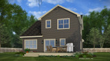 Craftsman House Plan - Chesterfield 91794 - Rear Exterior