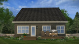 Craftsman House Plan - Newberry 47078 - Rear Exterior