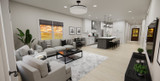 Craftsman House Plan - Newberry 47078 - Great Room