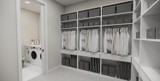 Craftsman House Plan - Newberry 47078 - Master Bedroom Walk-In Closet - 