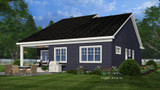 Craftsman House Plan - Roanoke 63011 - Rear Exterior
