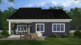 Craftsman House Plan - Roanoke 63011 - Rear Exterior