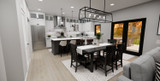 Secondary Image - Modern House Plan - Garnette 89778 - Dining Room