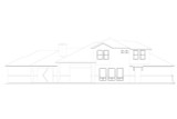 European House Plan - 87480 - Rear Exterior