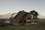 Contemporary House Plan - Joel 84850 - Right Exterior