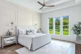 European House Plan - Olivia 73794 - Master Bedroom